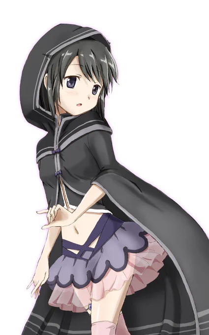 今日は、9月6日。黒の日ということで、過去絵ですが、黒江さん。 