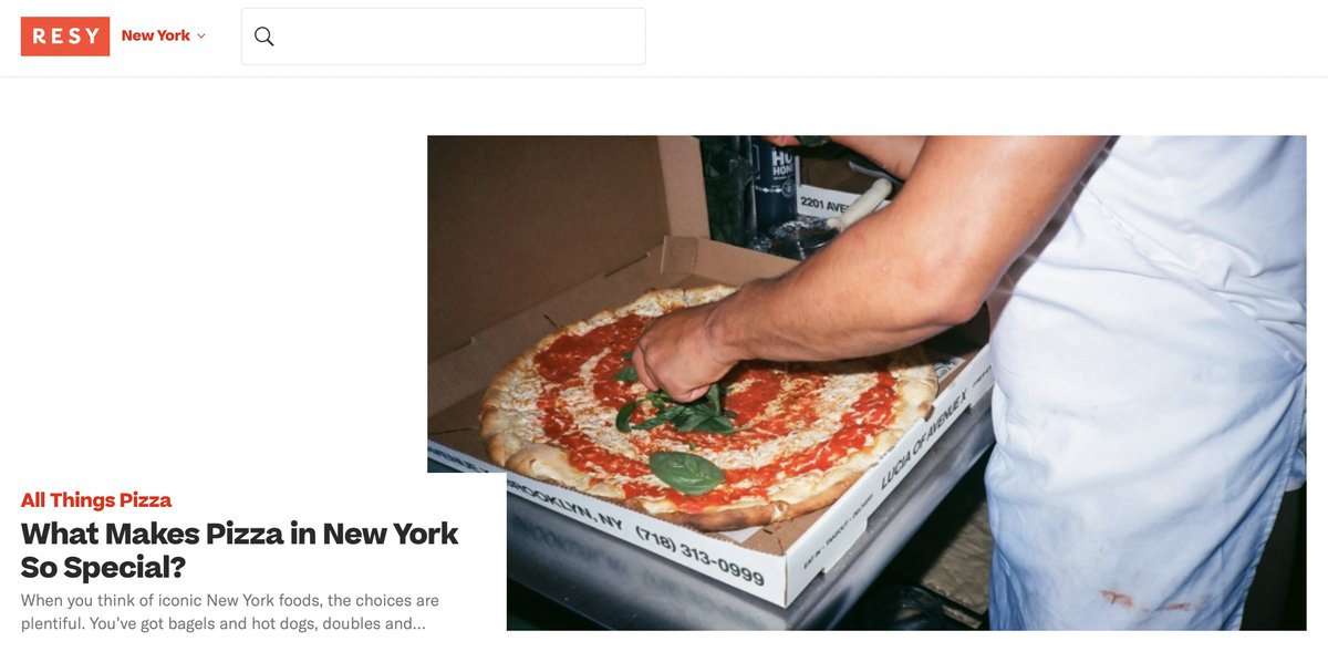 harlanturk's tweet photo. How I spent my summer? 
Compiling @resy NYC Pizza Guide!

Articles archived under "All Things Pizza"
https://t.co/MDRkeh3X1k

Thanks @GhettoGastro @jennyandteets @totemsound @IamDesRocs @CMNantashaW @djrekha @tamronhall &amp; more + my editor @deannating 🍕 https://t.co/ri3GFWLrSp