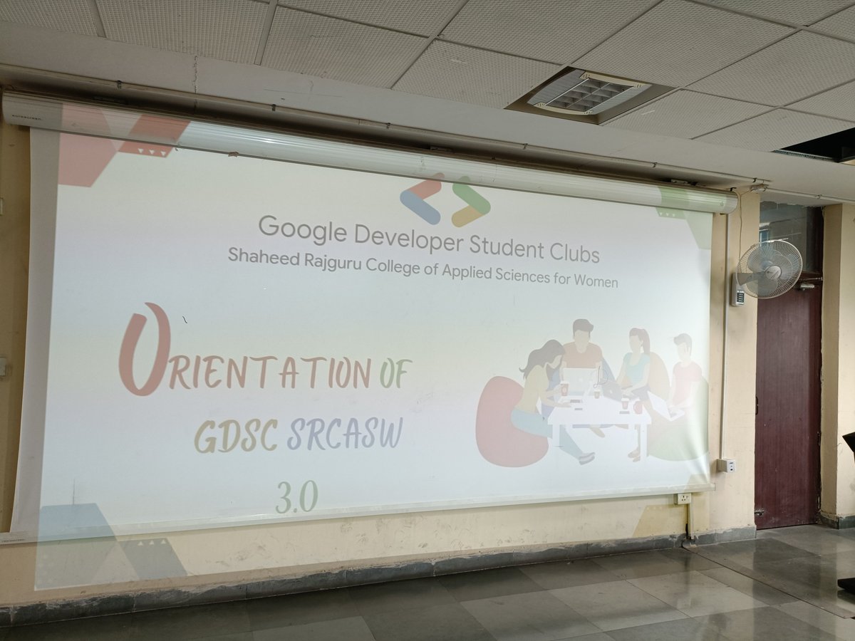 gdsc_srcasw's tweet image. GDSC SRCASW Orientation 2022-23 Done✅✨
#gdscsrcasw #googledevlopers #googledeveloperstudentclubs #team