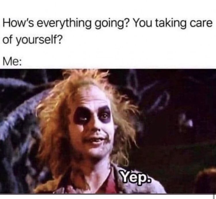 GM keep yourself healthy as you can. (With in reason of course) Enjoy the day!!!!