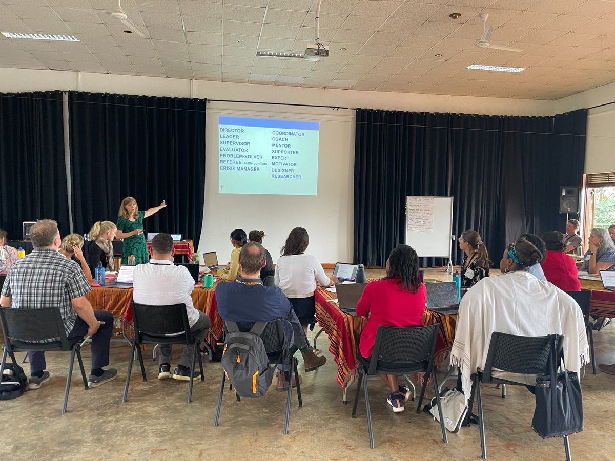 ISofUganda's tweet photo. ISU teacher leaders collaborating together to impact student learning #ISULearns #PTC2022 #IBWorldSchool @bambibetts https://t.co/VEXa5Btme1