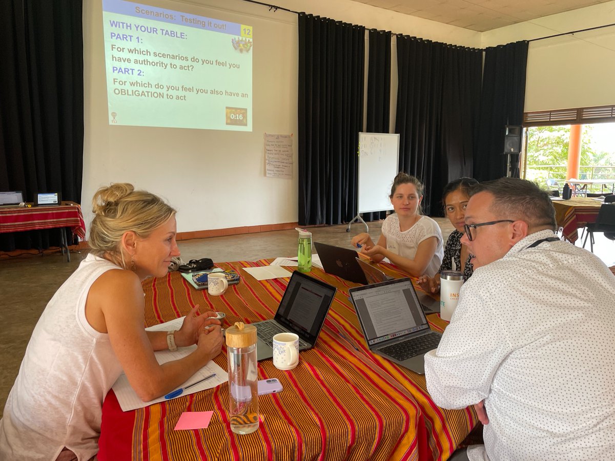 ISofUganda's tweet photo. ISU teacher leaders collaborating together to impact student learning #ISULearns #PTC2022 #IBWorldSchool @bambibetts https://t.co/VEXa5Btme1