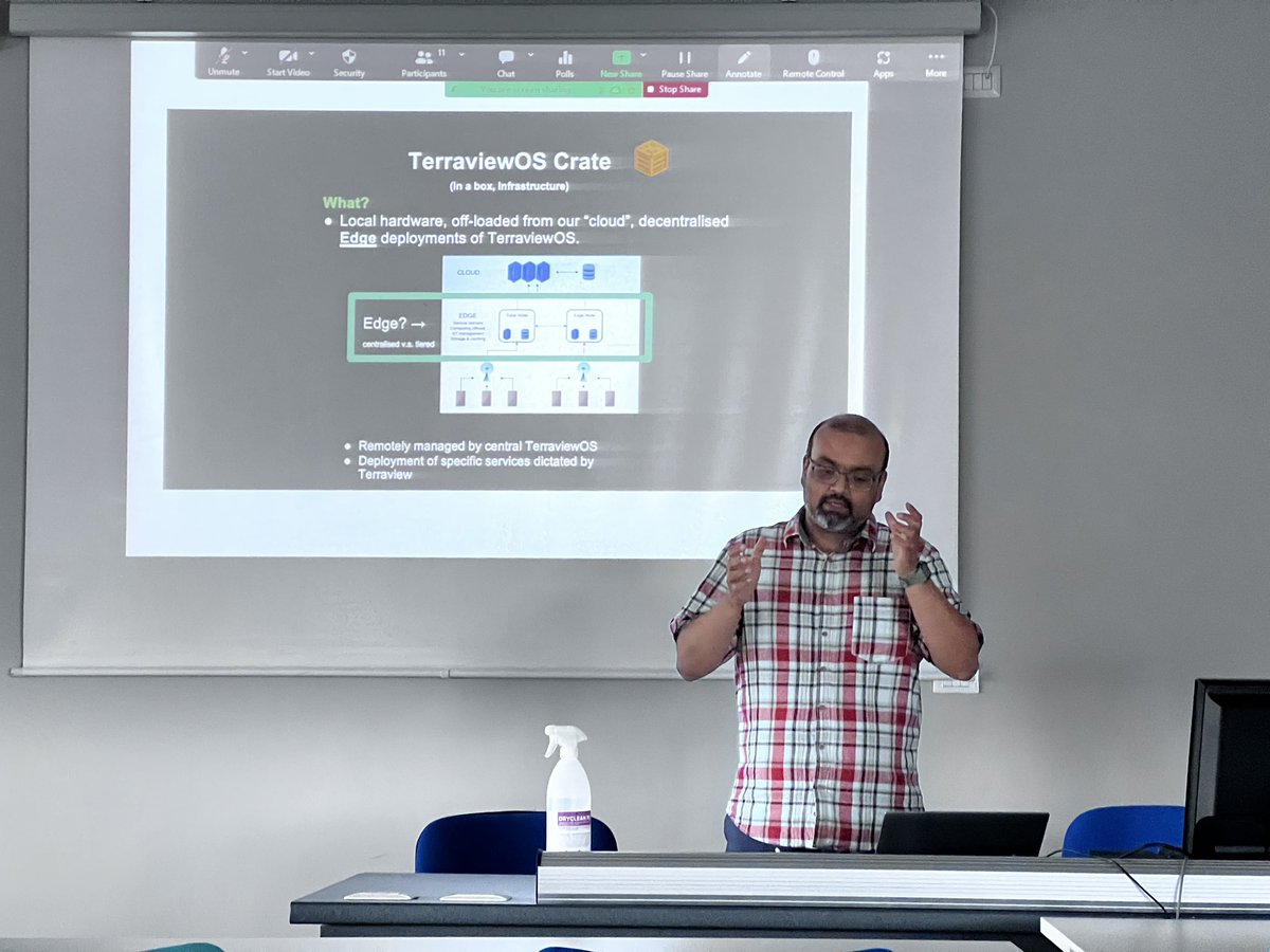 FLUIDOS (@fluidosproject) on Twitter photo Piyush Harsh - <a href="/terraviewos/">Terraview OS</a>, introducing their business in #smartAgriculture, and how the #FluiDOS project fit into their area of #research and #innovation. Fluidos.eu
#agriculture #CloudComputing #edgecomputing <a href="/DigitalEU/">Digital EU 🇪🇺</a> <a href="/NetTechEU/">Net Technologies 🇪🇺</a> @CnectCloud Piyush Harsh - <a href="/terraviewos/">Terraview OS</a>, introducing their business in #smartAgriculture, and how the #FluiDOS project fit into their area of #research and #innovation. Fluidos.eu
#agriculture #CloudComputing #edgecomputing <a href="/DigitalEU/">Digital EU 🇪🇺</a> <a href="/NetTechEU/">Net Technologies 🇪🇺</a> @CnectCloud