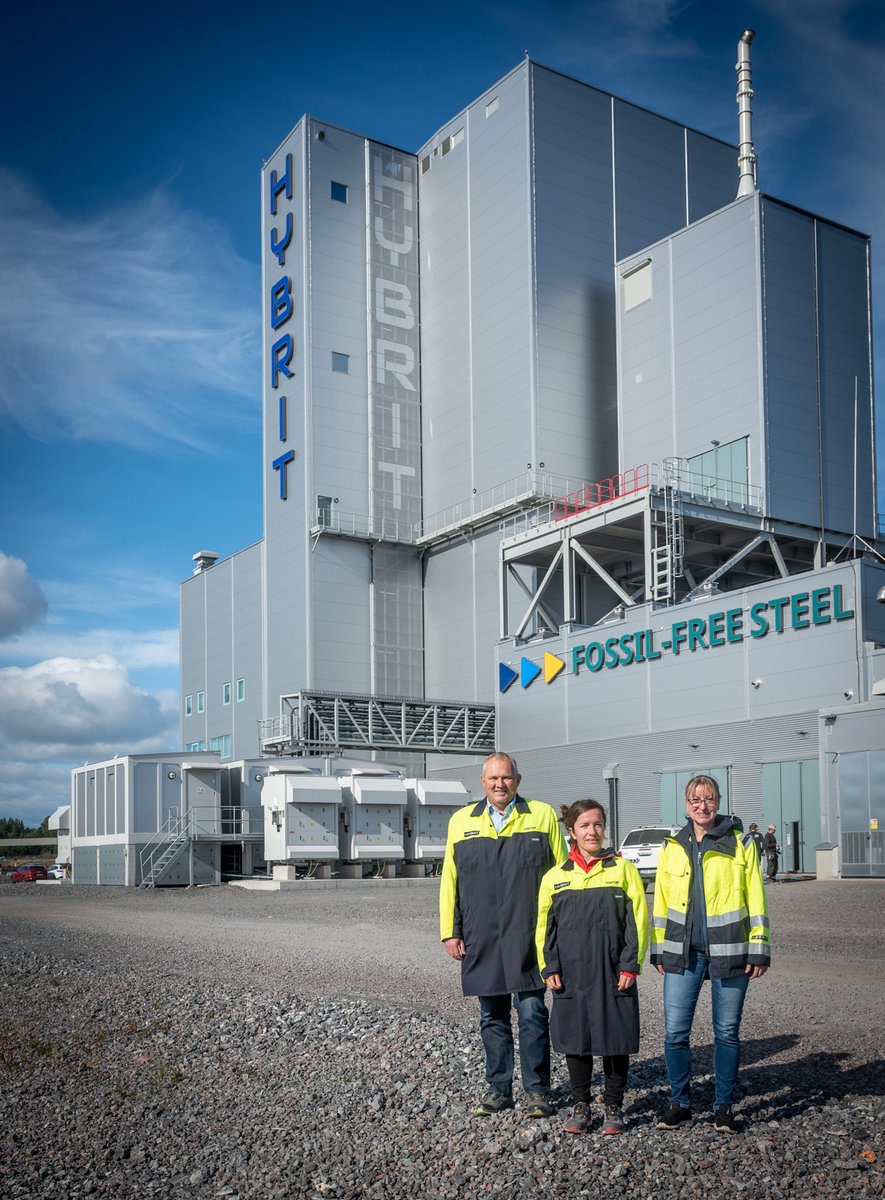 swerim_'s tweet photo. Besök hos Swerims samarbetspartner @hybrit_project för visning av Hybrits pilotanläggningar för vätgaslagring och direktreduktion med vätgas. tack för ett inspirerande besök. https://t.co/sqsw3W1Npg