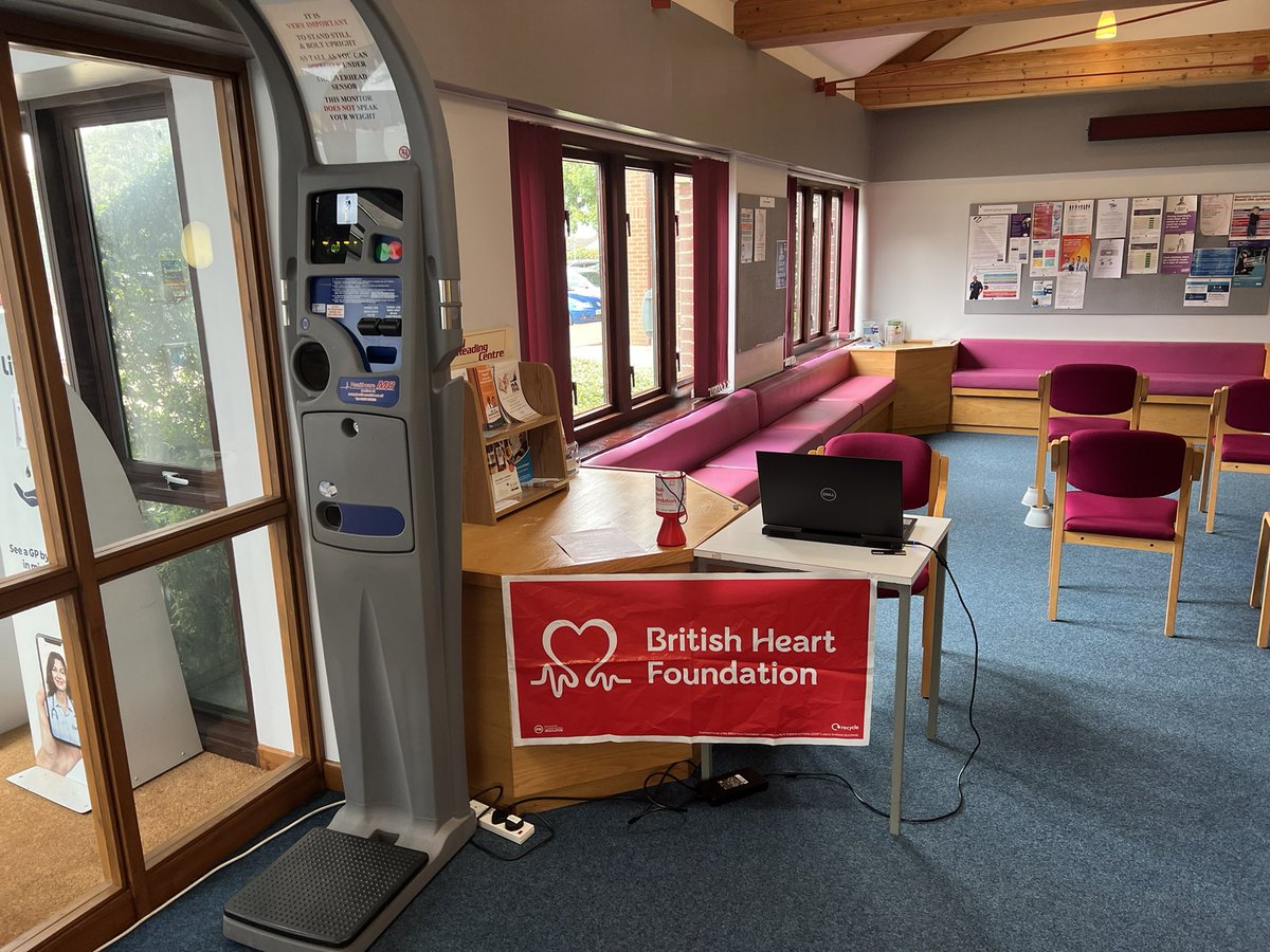 DelapreMed's tweet photo. Come to Whitefields Surgery this afternoon, to get a Blood Pressure check and an ECG screen. #KnowYourNumbers Come and meet @drjamiegreen to talk about blood pressure, and Atrial Fibrillation https://t.co/EQ6d6Ck7Rb