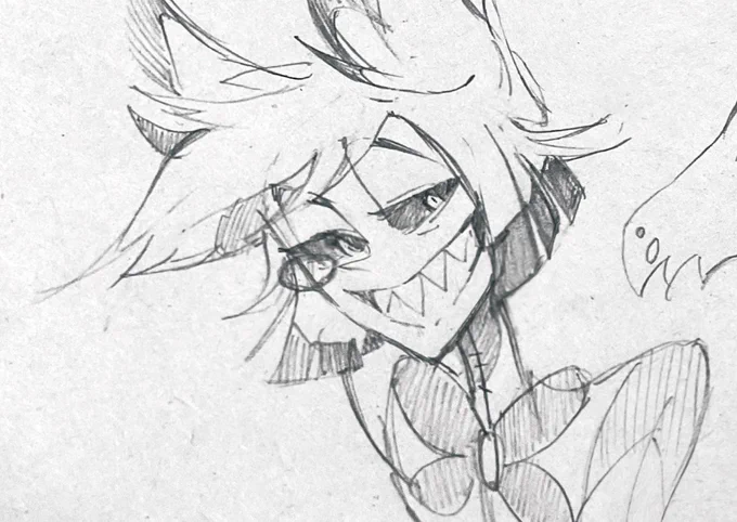 こういうキャラ、どうやったら上手く描けるのか模索してました 