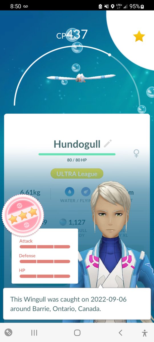 ArborAndyYT's tweet photo. #GBLRewards and the team that got me prizeπ²π€ π#pokemongo #hundo #wingull #ultraleague #pelipper #xlpokemon #gobattleleague https://t.co/eBsFjOaszT