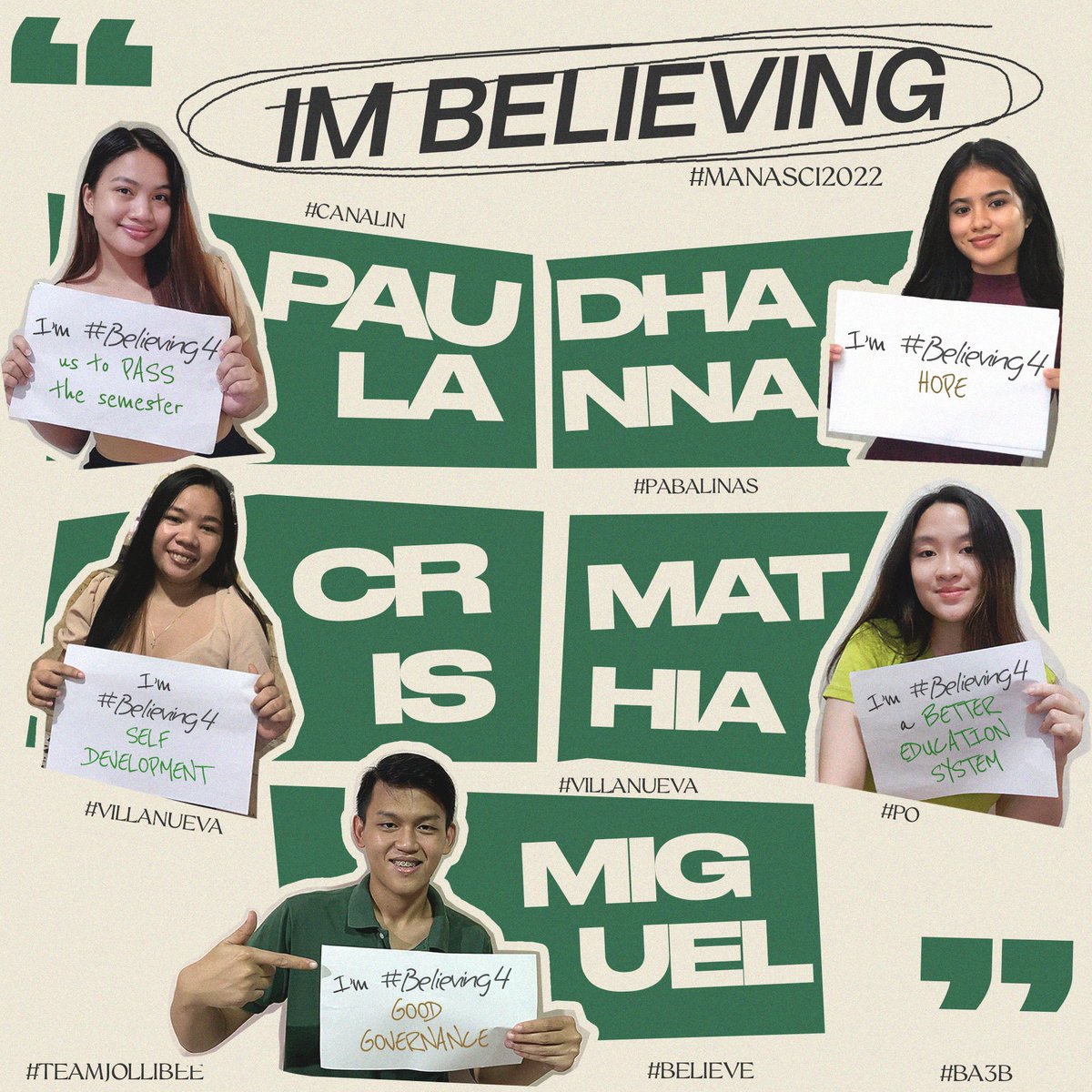 dhannaPdcp's tweet photo. “If you can dream it, you can do it.” ―Walt Disney.✨

Nobody can stop you from believing. So, fight for it, seize it, and you will succeed.

Reminder: Your failure is not a measurement of who you are.
- Engineer Jay, 2022

#TeamJollibee #Believe #ManaSci #BA3B https://t.co/ZUZ9MZnQax