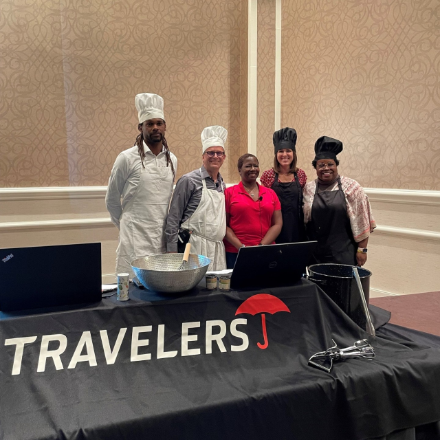mannoochahr's tweet photo. Travelers actuaries and data scientists came together at the @blackactuaries' 2022 Annual Meeting to host their Predictive Modeling Cooking Show. The experts competed to solve a classic real-world prediction problem, showcasing the importance, and the... https://t.co/gffZUkuCR7 https://t.co/LlrrRD04OJ