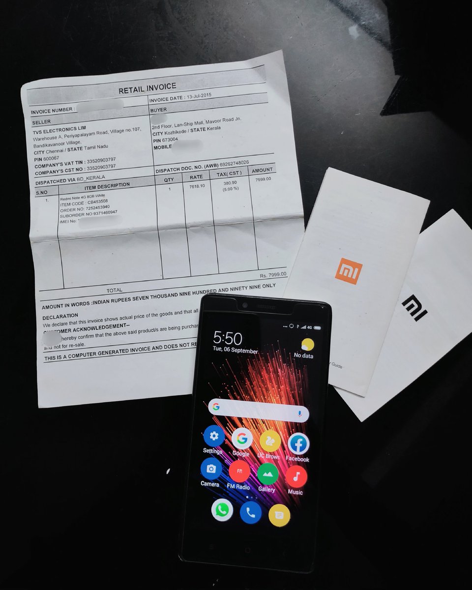 Kittoosan's tweet photo. 7 years,still going strong!!
@RedmiIndia
#Redmi #RedmiNote4G
#Xiaomi https://t.co/s4qpO3qfgj