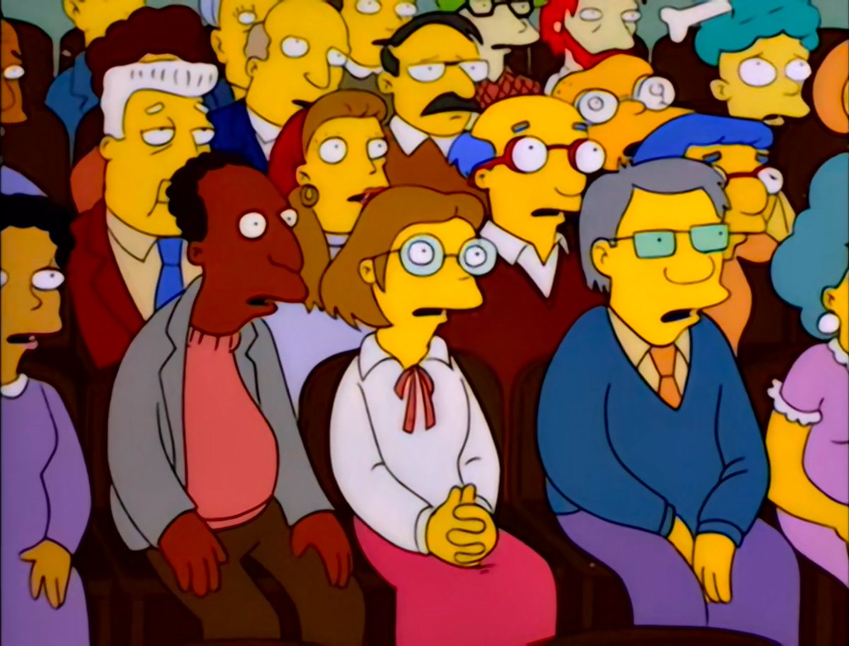 SimpsonsCrowds's tweet photo. https://t.co/7927r5BbkB