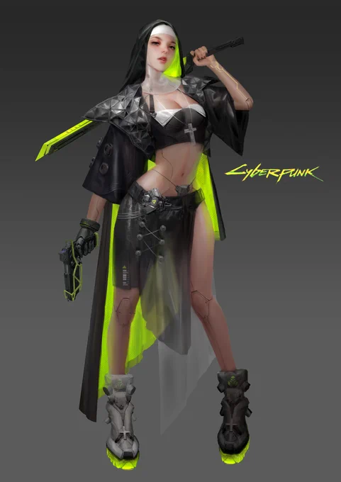 Fan art | Cyberpunk 2077 -  Yawei Cao 