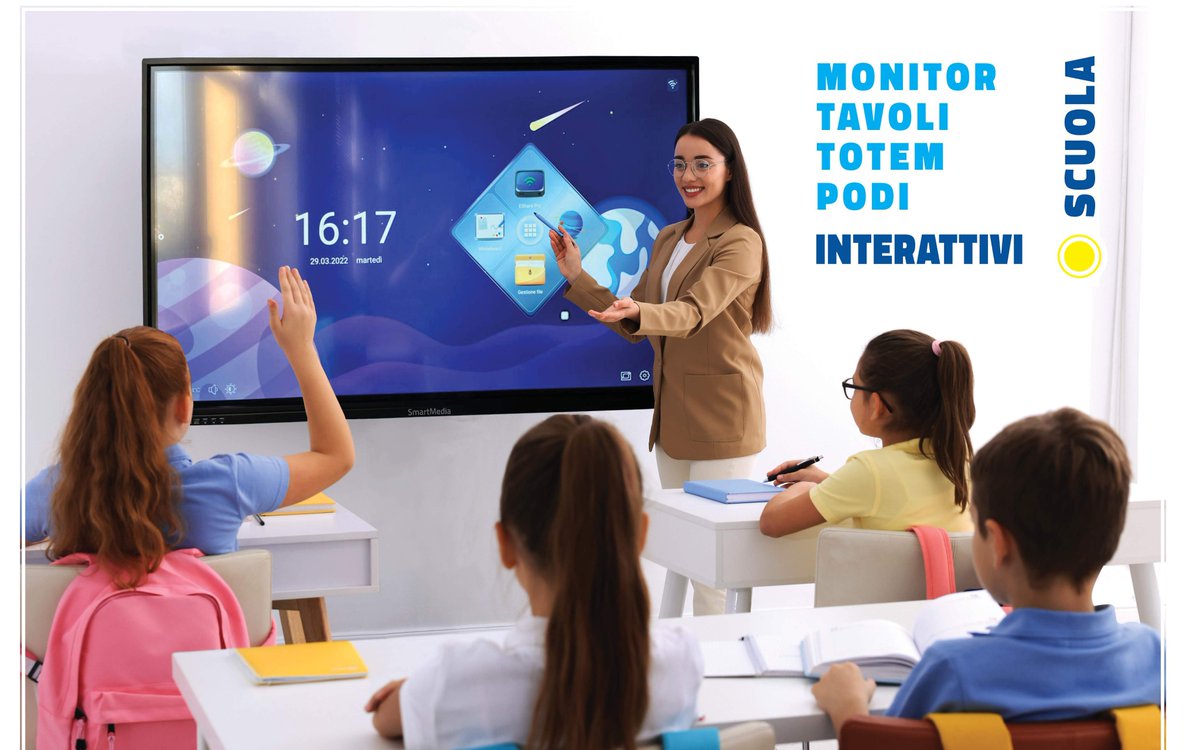 smartmediasrl's tweet photo. SmartMedia su #Google https://t.co/bYpOQ3Tw43 

#BacktoSchool2022 #smartmedia #monitor #digitalboard https://t.co/6uQBwAPlk4