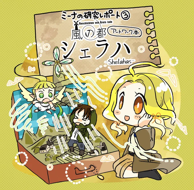 【ミニキャラバージョン】どのイラストが好みですか?▼アンケートもつなげるのでよろしければ!①アートワーク本など(目がわりと縦長)②歌ってみたコンピ「Bouquet」のおまけポスカ(ポップ)③「七色のオルゴール」おまけ絵(通常運転)④エアコミティアおつかれらくがき(手描き風) 