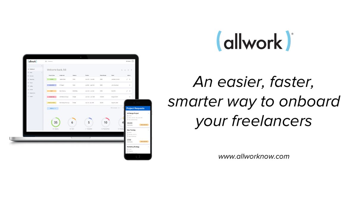 AllWorkNow's tweet image. Does it take WAY too long to onboard your freelancers? AllWork can onboard your flexible team in the US &amp;amp; Canada in just 2-3 days.

Get in touch to see a demo of our platform!
allworknow.com/onboarding-hel…

#AllWork #Freelancers #Onboarding