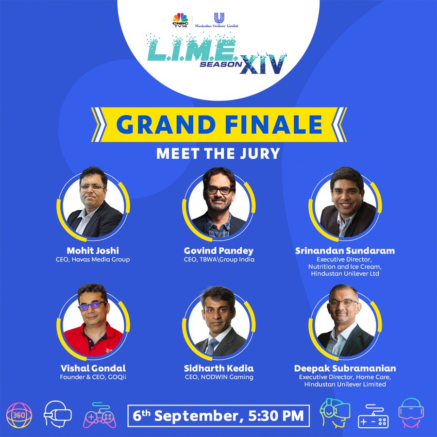 Thrilled to share that our CEO @mohitjo is part of the esteemed jury for the Grand Finale of 14th edition of Lessons In Marketing Excellence-LIME awards brought together by @CNBCTV18News @HUL_News 
 
@ranabarua @pritharules
@HavasGroup @HavasMediaGroup
 
#HavasProud #LIME14