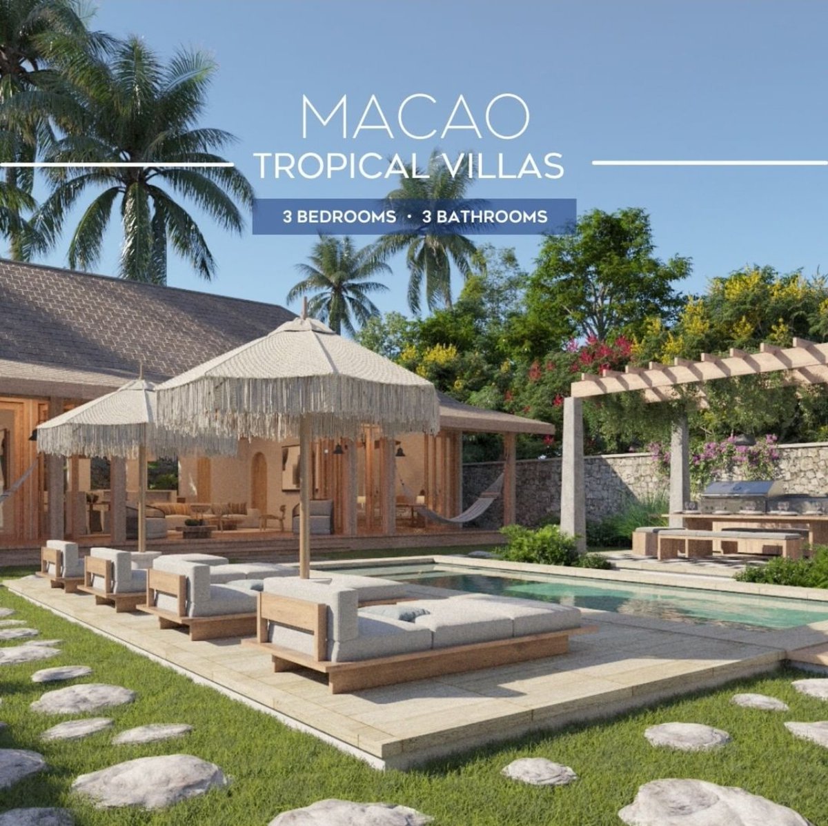 ColdwellB_DR's tweet photo. New pre-construction project of tropical villas located near the beautiful beach of Macao. Only 15 minutes walking distance to the beach! 
Contact for more details
+1(829)423-8907
Info@coldwellbankerdr.com

#ColdwellBankerDR #PuntaCana #Bavaro #Macao #DominicanRepublic https://t.co/Ywb7GazF7k
