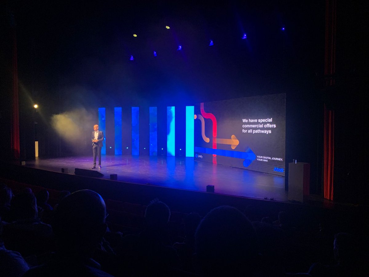 Bart F Gerard presenting on #letsgoplaces at BusinessCom Partner Event 2022 in Veghel. 

An outstanding presentation!

#BCPartnerEvent #AtosUnify