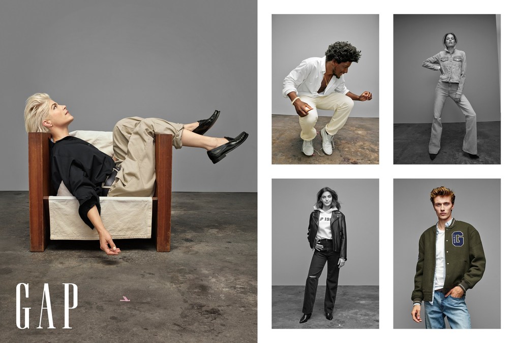 CNWFashion's tweet photo. Gap's Fall Campaign Celebrates ICONS – Champions of Individuality and Actions That Shape Our Culture https://t.co/tiQolsLMFi https://t.co/JTPKfCsmpL