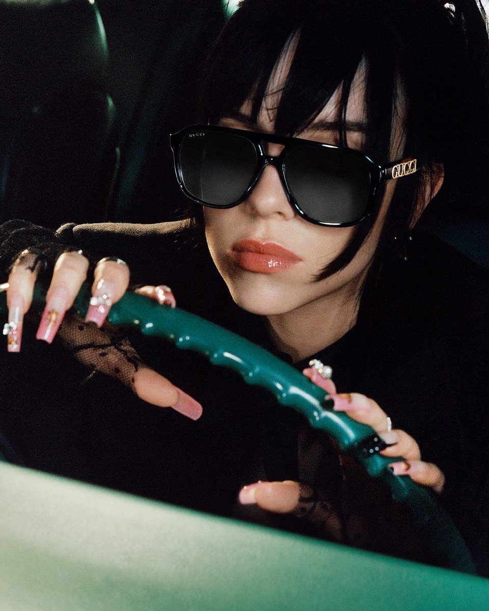 Billie for @Gucci Eyewear. gucci.com/us/en/st/capsu…