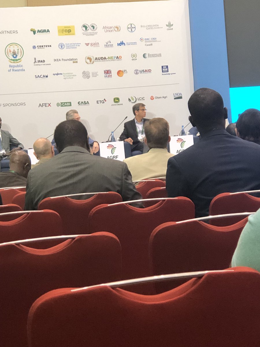 ⁦<a href="/HarvestPlus/">HarvestPlus</a>⁩ ⁦<a href="/ArunHarvestPlus/">Arun Baral</a>⁩ speaking at #AGRF2022