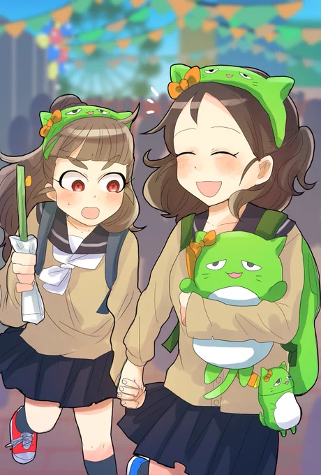 なおほので、ぴにゃランド…!(過去絵) 