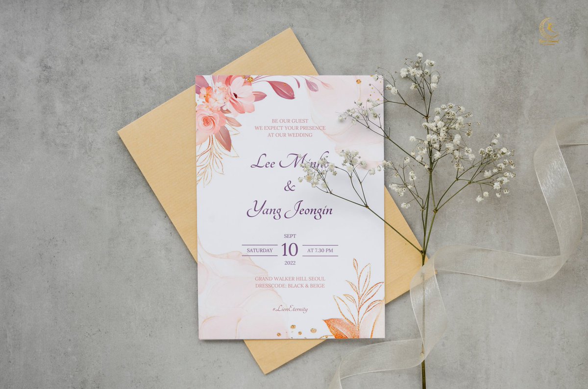 ㅤ
ㅤㅤㅤㅤ  ㅤ  THE WEDDING

ㅤㅤ   With full hearts, We invite you    
                     to our Wedding

ㅤ        <a href="/Ieeknouwz/">Lino.</a> ♡ <a href="/JEONGTlN/">ien.</a>
 
ㅤ     📍 Grand Walker Hill, Seoul.

    ㅤㅤ   ㅤ   #LIENETERNITY
ㅤ