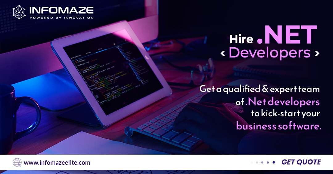 infomazeelite's tweet image. #HiredotNETdevelopers for part-time, full-time, or #ondemand to build #highperformance #enterpriseproducts & solutions #tailored to your business requirements at #costeffective rates.
.
Learn more: bit.ly/3QgZfQq
.
#hiredotnetdeveloper #dotnetdeveloper #dotnet #infomaze