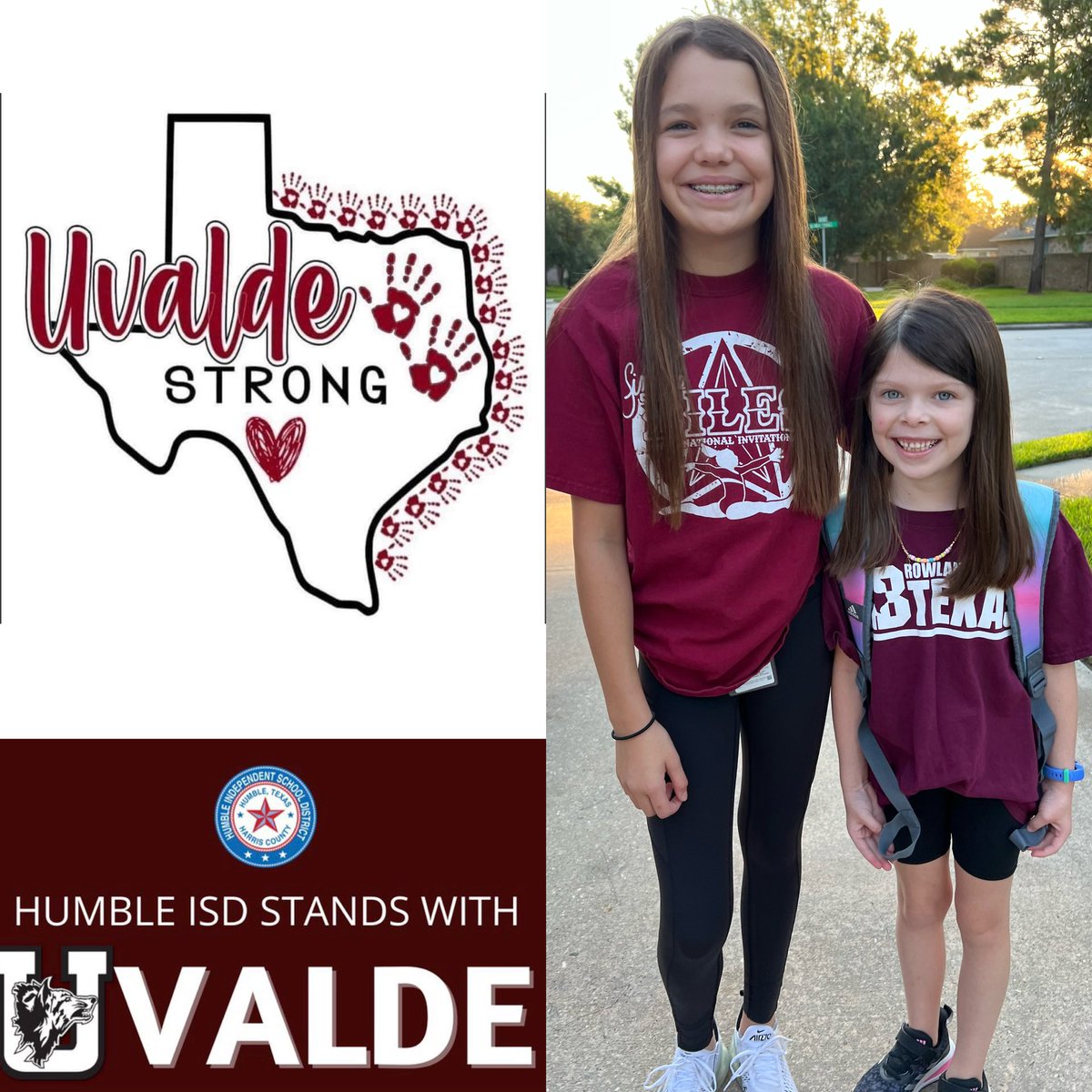 AmberDGonzalez's tweet photo. #UvaldeStrong @HumbleISD_TMS @HumbleISD_ESE https://t.co/sOznqgP4k0
