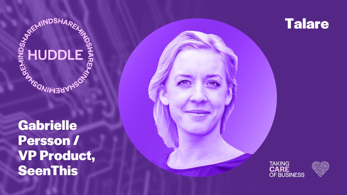 Gabrielle Persson är VP of Product på SeenThis. Hon har varit involverad i deras arbete inom ESG &amp; minimering av utsläpp från digital advertising, en viktig agendapunkt för mediaindustrin de senaste åren. Den 6 oktober sitter hon med i panelen Advertised Emissions. #HUDDLESE2022