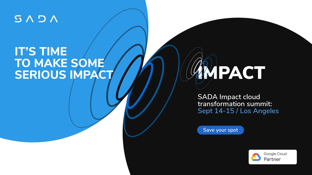 itopia (@itopia_gcp) on Twitter photo itopia is thrilled to sponsor the first annual #SADAImpact Summit! Our team is looking forward to joining <a href="/SADA/">SADA, An Insight company</a>, <a href="/googlecloud/">Google Cloud</a>, and respective partners in Los Angeles, CA (Sept. 14-15) for this cloud transformation event. See you there!
Register β bit.ly/3eipk4l βοΈ itopia is thrilled to sponsor the first annual #SADAImpact Summit! Our team is looking forward to joining <a href="/SADA/">SADA, An Insight company</a>, <a href="/googlecloud/">Google Cloud</a>, and respective partners in Los Angeles, CA (Sept. 14-15) for this cloud transformation event. See you there!
Register β bit.ly/3eipk4l βοΈ
