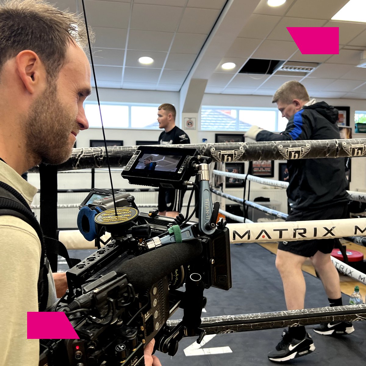noahmediagroup's tweet photo. Filming is underway with the one and only @HitmanHatton on the definitive feature documentary about the former world champion and global boxing legend, coming to screens in early 2023. Watch this space!

@SkyStudios @dandewsburyTV @dixipoppins https://t.co/GEz0cDPgHH