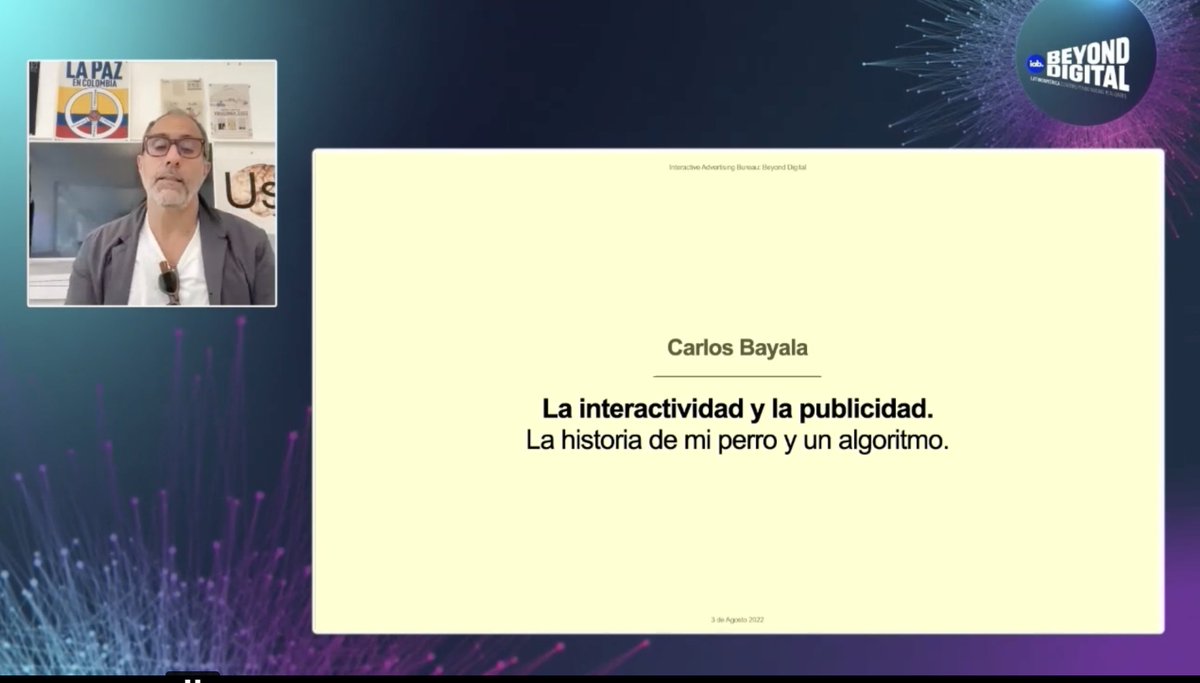 el tremendo Carlos Bayala en <a href="/iabeyondigital/">IAB BEYOND DIGITAL</a>