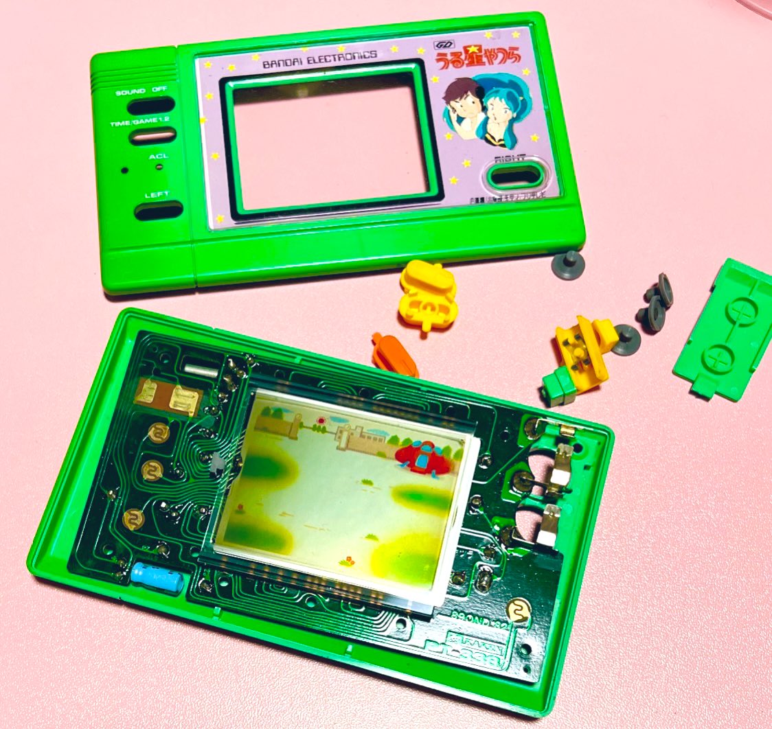 LSIゲームの修理✨✨うる星やつら！ 遊べない状態でしたが…電池の所を