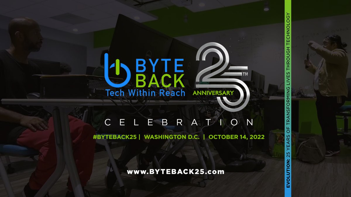 We_ByteBack's tweet photo. https://t.co/bvi4W6MtKi - Click the link to support Byte Back’s mission is to close the digital divide by providing under-resourced communities an equitable pathway into the digital economy.
#ByteBack25 #Qgiv #NonProfit #donate #giveback #ByeBack #WeByteBack #TechWithinReach https://t.co/PH3dLlHtfd