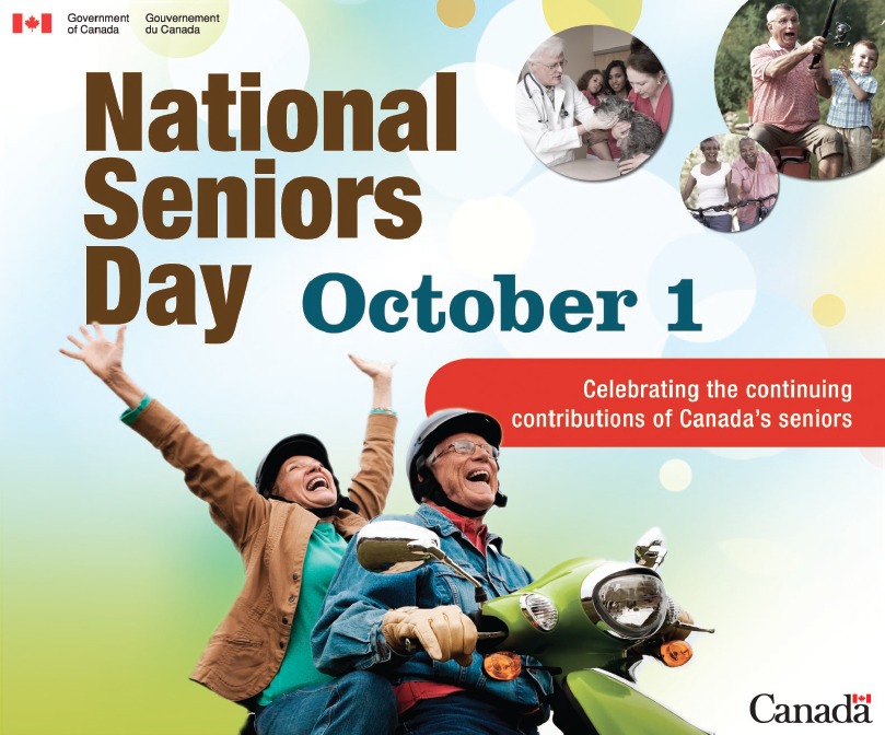 October 1st 2022 - National Seniors Day Canada