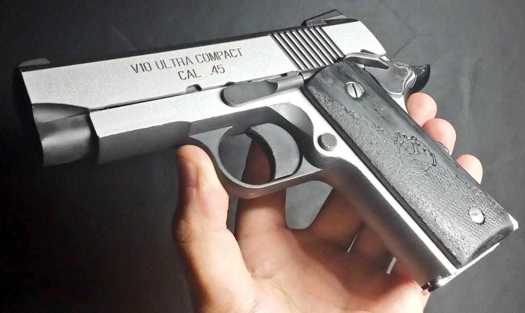 yakumoke_1's tweet photo. #V10UltraCompact
 #Cal45
 #東京マルイ
 #ConcealedCarry https://t.co/btHq7kwxlf