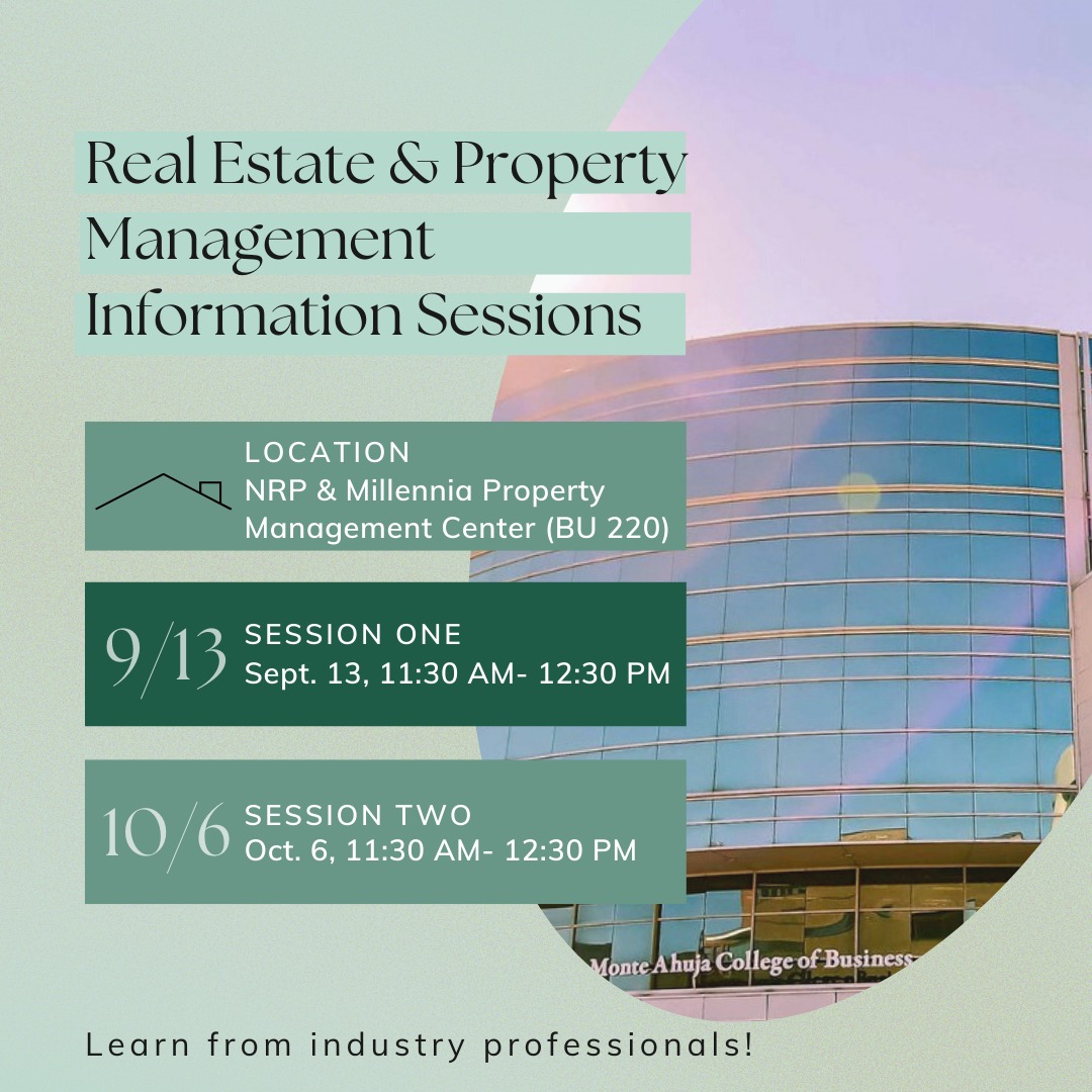 CSUCOBSS's tweet photo. Learn from professionals within the industry about one of the latest majors we offer (Property Management), what internships and career positions are available in this growing field, and possibly land one yourself.

#csubiz #csuadvising #clestate https://t.co/wiaKqR1sHc
