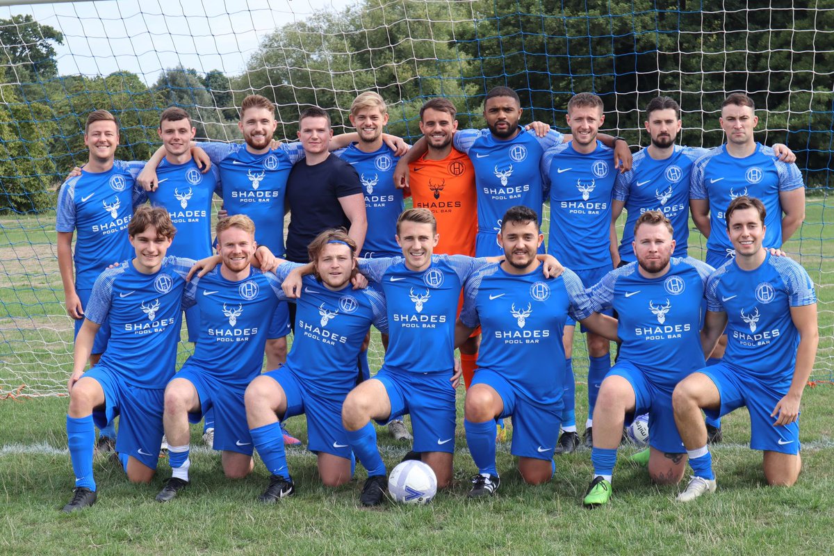 DeHertford's tweet photo. #HCDF off to winning start in the league on Sunday beating Northaw Reserves 7-1. 🔵⚪️ https://t.co/1xwSr0O1o9