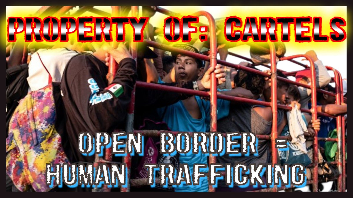 Route66Historic's tweet photo. This is all the proof one needs to understand that #BidenWorstPresidentInHistory and #DemocratsAreTheProblem do NOT care about the wickedness they're spreading. If they did, they'd support a safe, secure border and save lives! #HumanTrafficking #humanity_cryingforhelp https://t.co/yjSq99pLVT