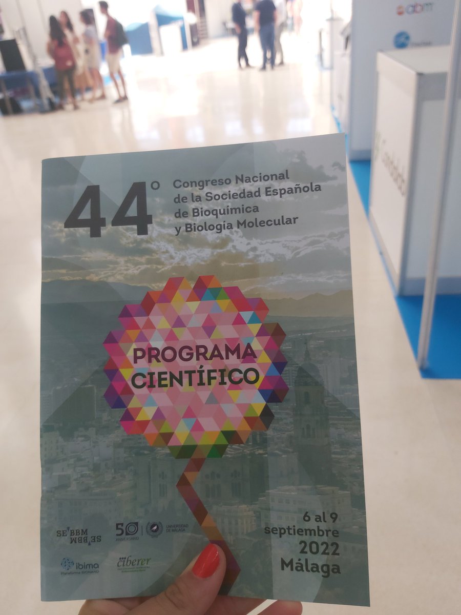 Ready to finally attend to an in-person meeting after the COVID pandemic... And what a meeting! <a href="/SEBBM_es/">SEBBM</a> #sebbm2022