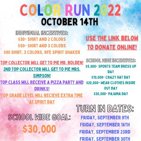 RFe_RCS's tweet photo. One and DONE fundraiser. Support your scholar and our school. You can donate online at:  https://t.co/Fn8QwAig9F https://t.co/WWnrtPOxrB