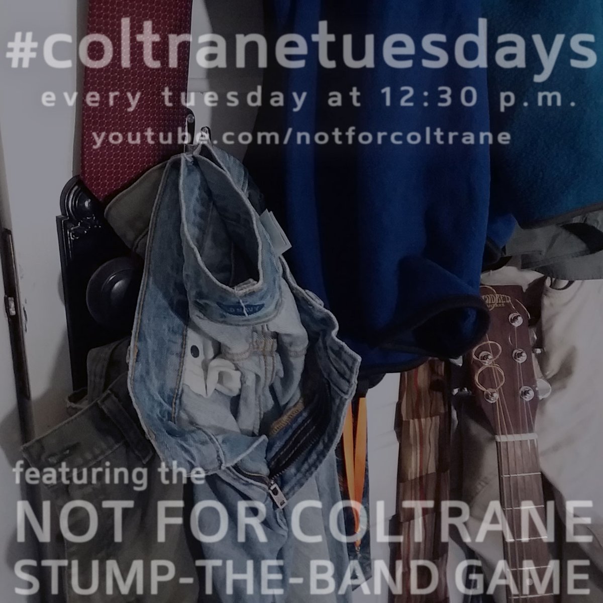 NotForColtrane's tweet image. So, it's turning out that "normalcy" is a rather more elusive goal than I had anticipated. But I'm doing my best to get things together for a #coltranetuesdays show - TODAY (Tues) at 12:30 p.m.(-ish) at youtu.be/tPK8FI8c3lQ
#nfcstumptheband #music #webcast