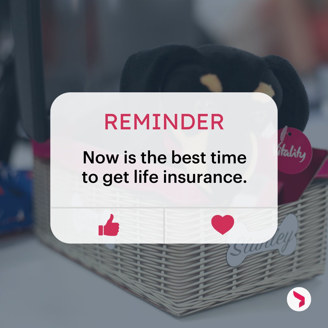 Did you know... the price of life insurance will increase as you get older?

Which is why we shouldn't put it off.

Tag someone who needs a reminder 👇