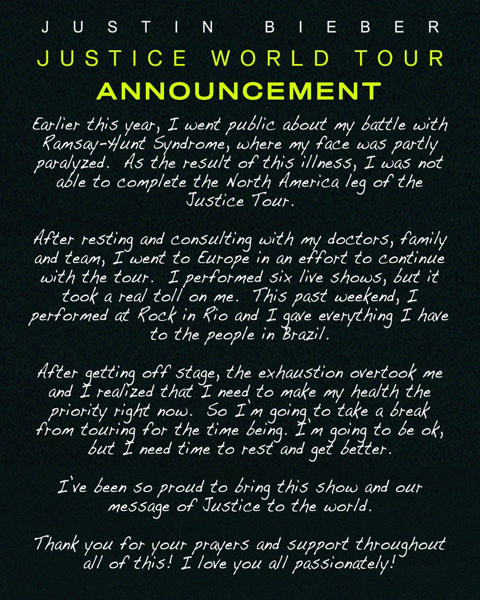 t4f's tweet image. Comunicado oficial.