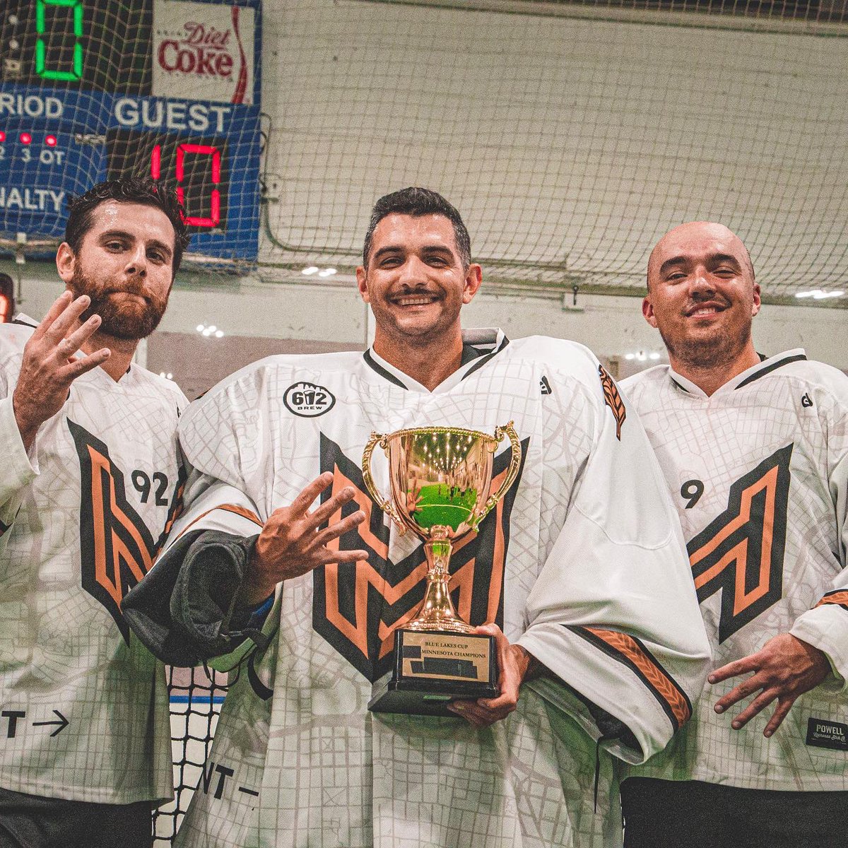 powelllacrosse's tweet photo. We want to give a belated congratulations to @MPLSWheatKings on winning the Midwest Championship in the @theNABLL while wearing their Powell box uniforms! They were the best looking team on the floor this summer 🔥 #explorethefield https://t.co/JhyURKwpQ4