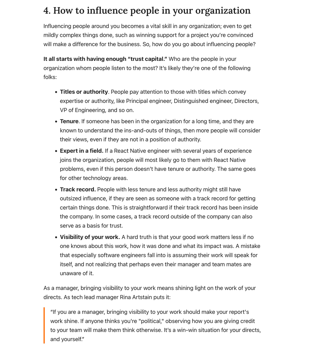 Pragmatic_Eng's tweet photo. The latest newsletter issue is out, covering the nuanced topic of internal politics. What is it, what is 'bad' type of politics, how to influence people and how to expand your network.

Subscribers can read it here: https://t.co/PHsTqgmEeA https://t.co/5mg8JBBF7a