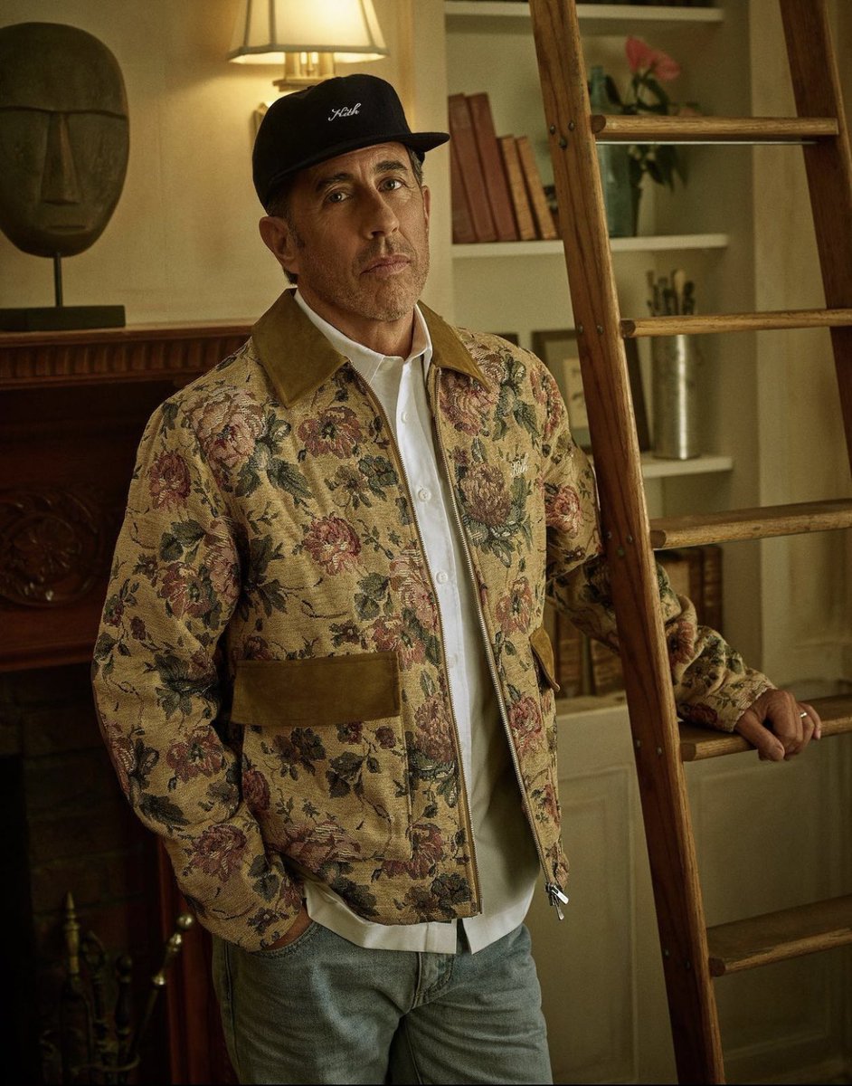 StreetFashion01's tweet photo. Jerry Seinfeld for KITH! https://t.co/dKkhdYI7hh