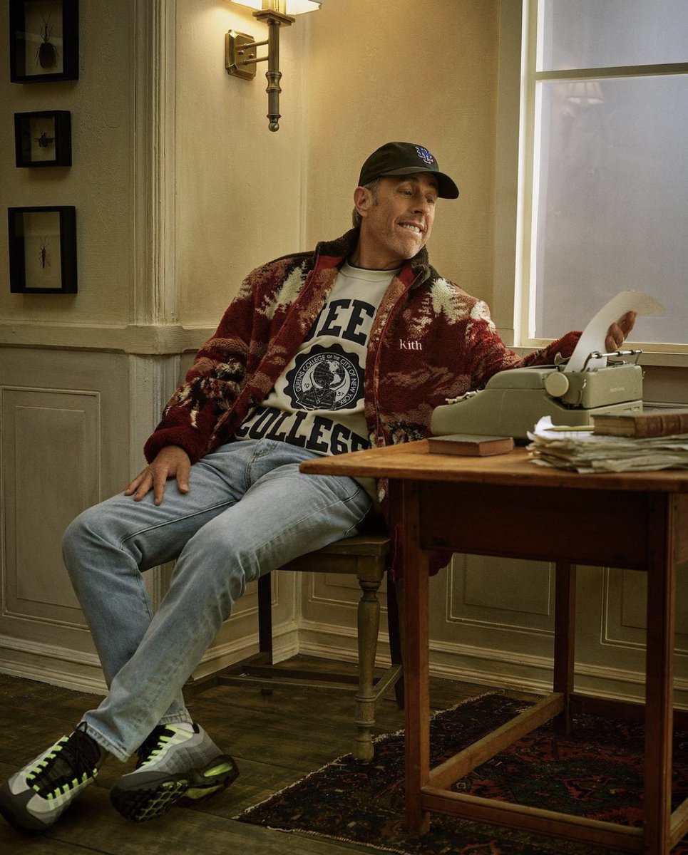 StreetFashion01's tweet photo. Jerry Seinfeld for KITH! https://t.co/dKkhdYI7hh