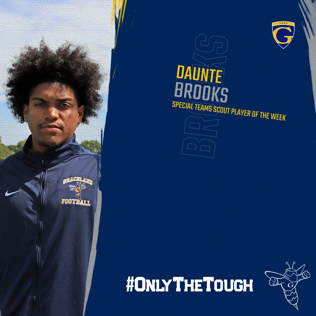 Week 1⃣ Scout Awards!🐝
Congratulations to our Yellowjackets!

D: <a href="/DonovanCole__/">Don🚶🏽‍♂️</a> 
O: <a href="/Quatrellliving/">Quatrell</a> 
S: <a href="/Daunte210/">Daunte Brooks</a> 

#OnlyTheTough